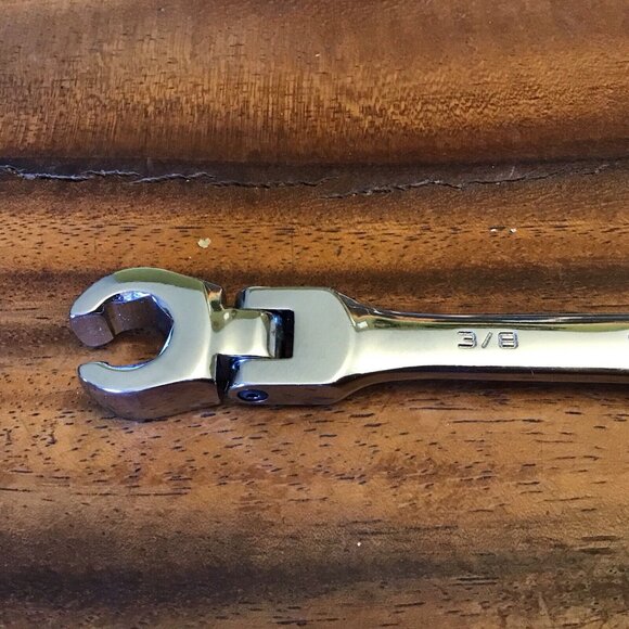 Mastercraft Flex Head Flare Nut Wrench - 3/8” X 7/16” - Picture 3 of 9